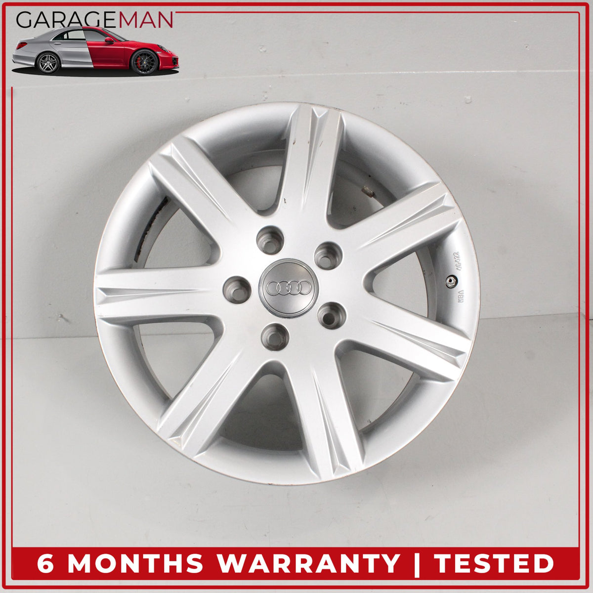 2007-2015 Audi Q7 4L Front or Rear Side Wheel Rim 7.5JX18H2 ET53 4L0071498 OEM