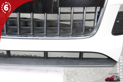 2010-2015 Audi Q7 SUV Front Bumper Cover Aseembly White w/ Grills 4L0807437H OEM