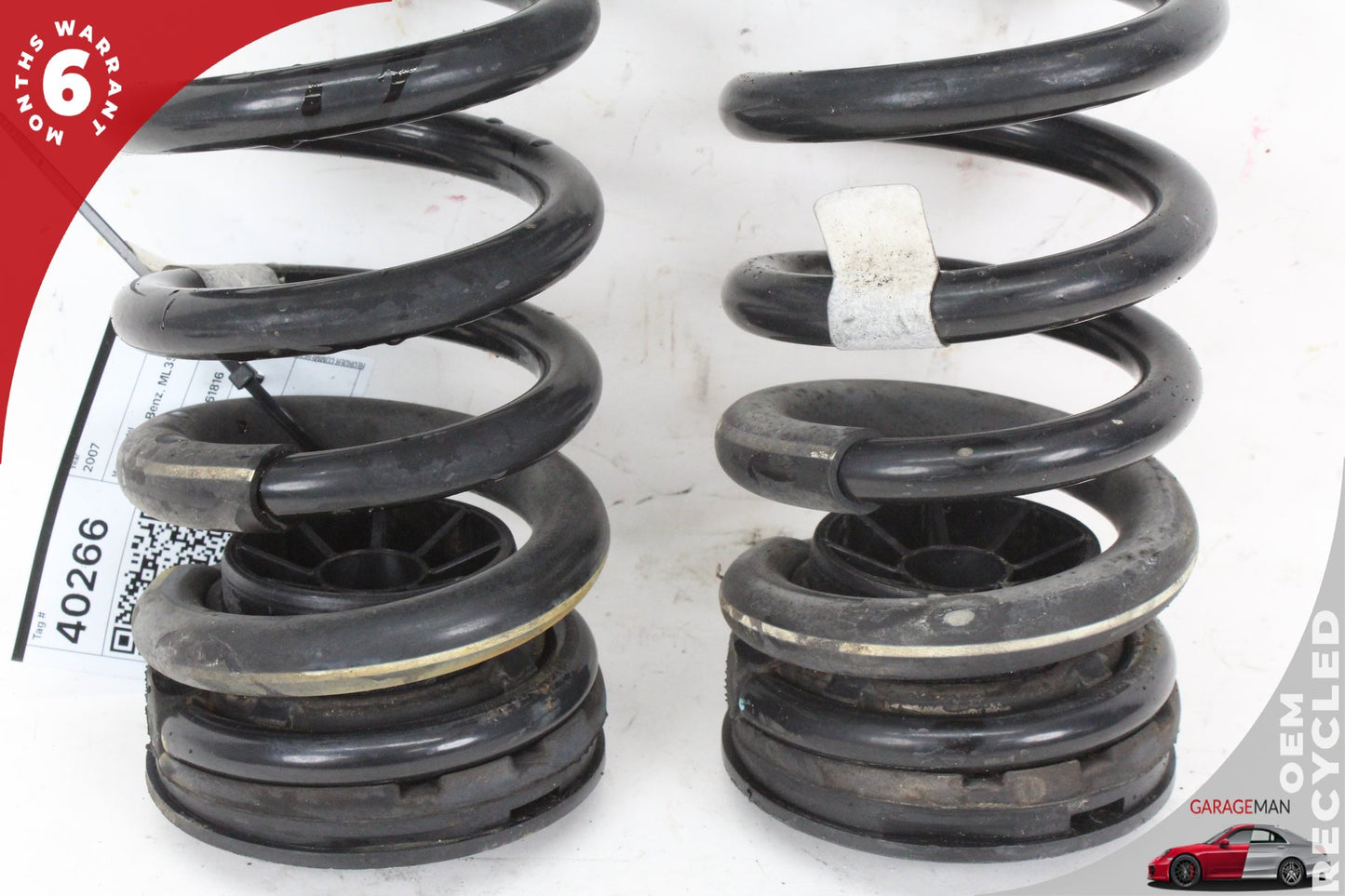 2006-2011 Mercedes-Benz ML350 W164 Station Wagon Rear Suspension Coil Springs 1643240304