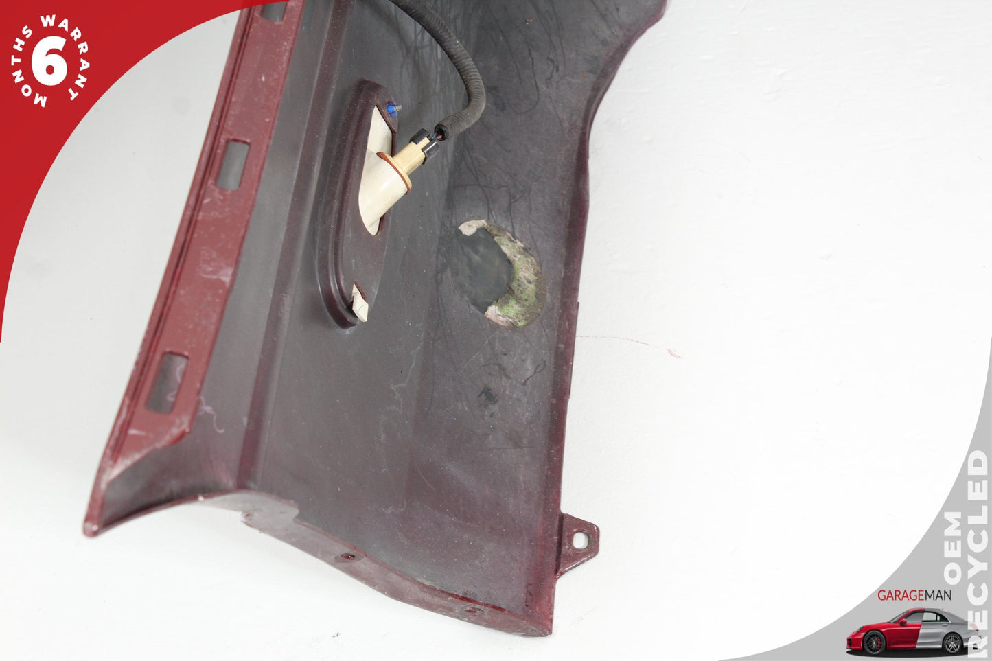 02-05 Ford Thunderbird Convertible Rear Bumper Cover Red 1W6Z17K835BAA