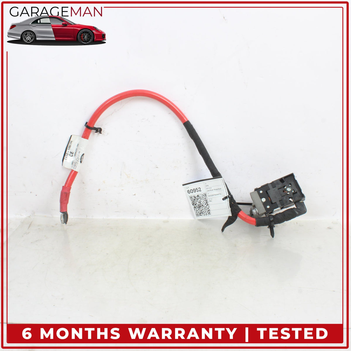 2013-2017 Range Rover L405 L405 Positive Battery Terminal Cable CK5214N144CE OEM