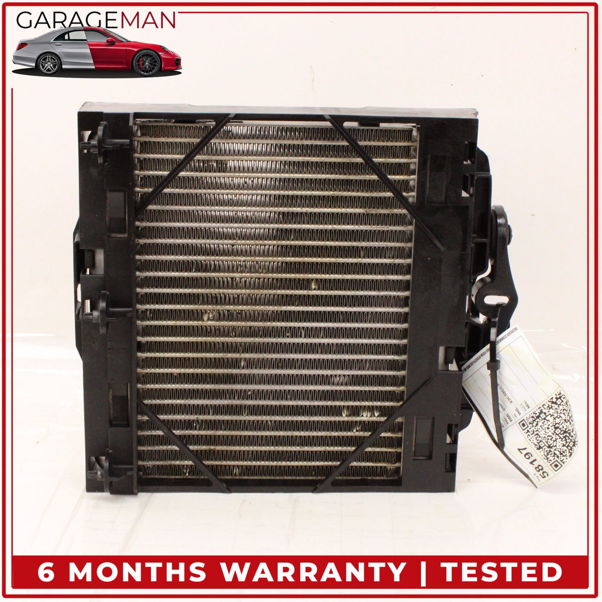 2012-2019 BMW 650i F13 Front Right Oil Auxiliary Radiator Cooler 7572542 OEM