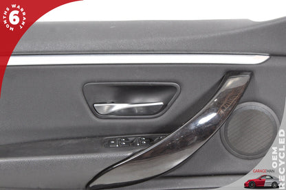 2015-2020 BMW 430i F36 Sedan Left Front Door Trim Panel 51417347205