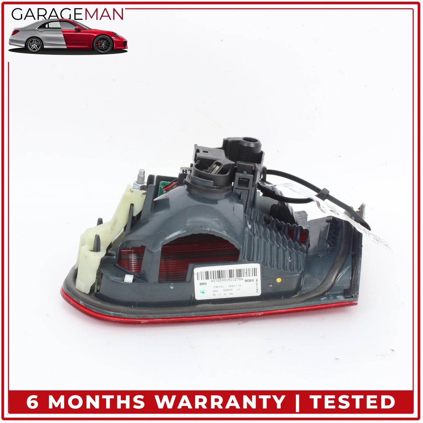 2012-2018 BMW 328d Sedan Rear Left Inner Tail Light 63217259915 OEM