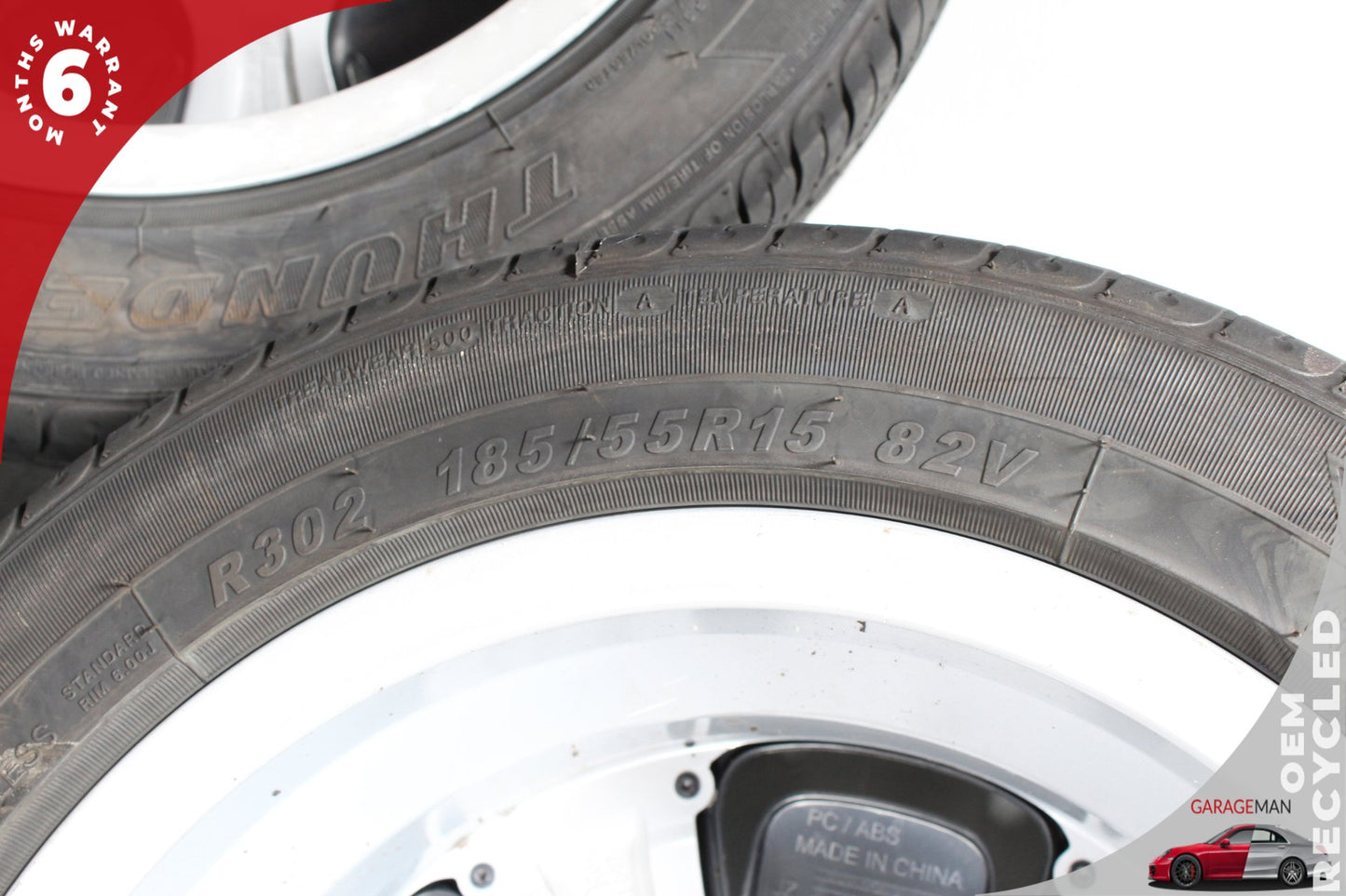 2013-2019 Fiat 500e Wheel Rim w/ Tire (Set of 4) 15x5.5J ET28.65/ 15x6.5J ET35