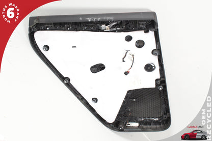 11-18 Porsche Cayenne 92A SUV Rear Right Side Interior Door Panel 95855530221