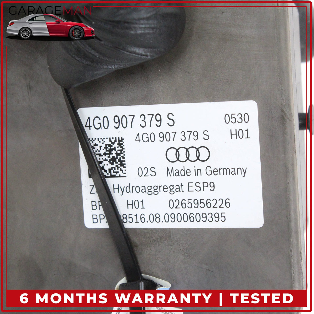 2012-2018 Audi A6 S6 ABS Anti Lock Brake Pump Module 4G0907379S OEM
