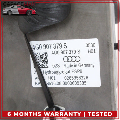2012-2018 Audi A6 S6 ABS Anti Lock Brake Pump Module 4G0907379S OEM
