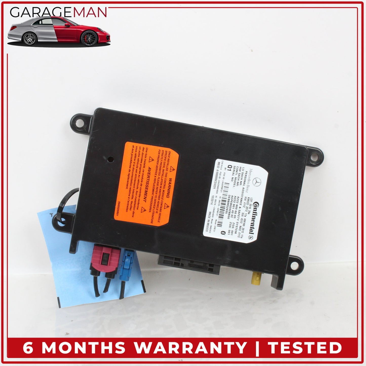 2012-2020 Mercedes W166 ML350 GL450 E350 Tele Aid Control Module 2229006003 OEM