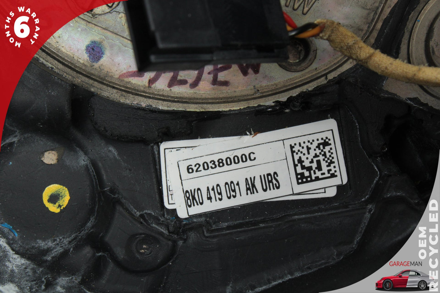 2008-2015 Audi Q7 Steering Wheel Black 8K0419091AK OEM