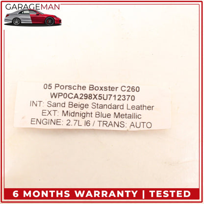 1997-2012 Porsche Boxster 987 Cayman Rear Suspension Crossmember Support OEM