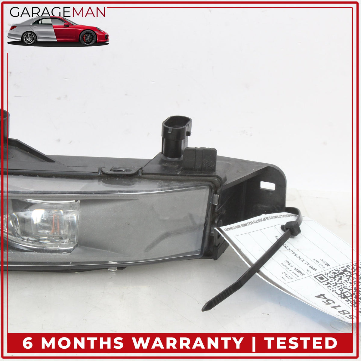 2012-2019 BMW 650i F13 Front Right Side Fog Light Lamp 7234928 OEM
