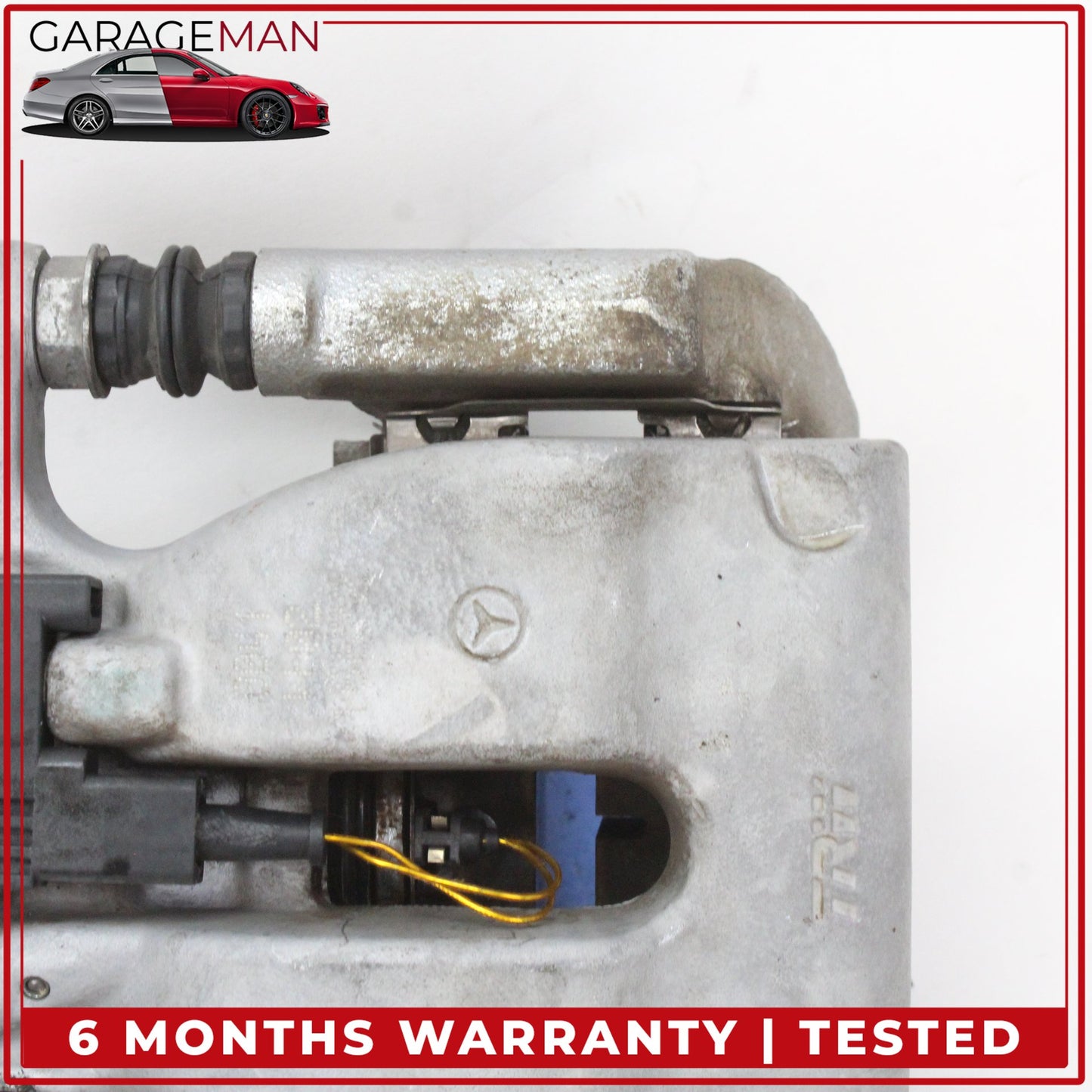 2012-2019 Mercedes W166 ML350 Rear Left and Right Brake Caliper w/ Actuator Set