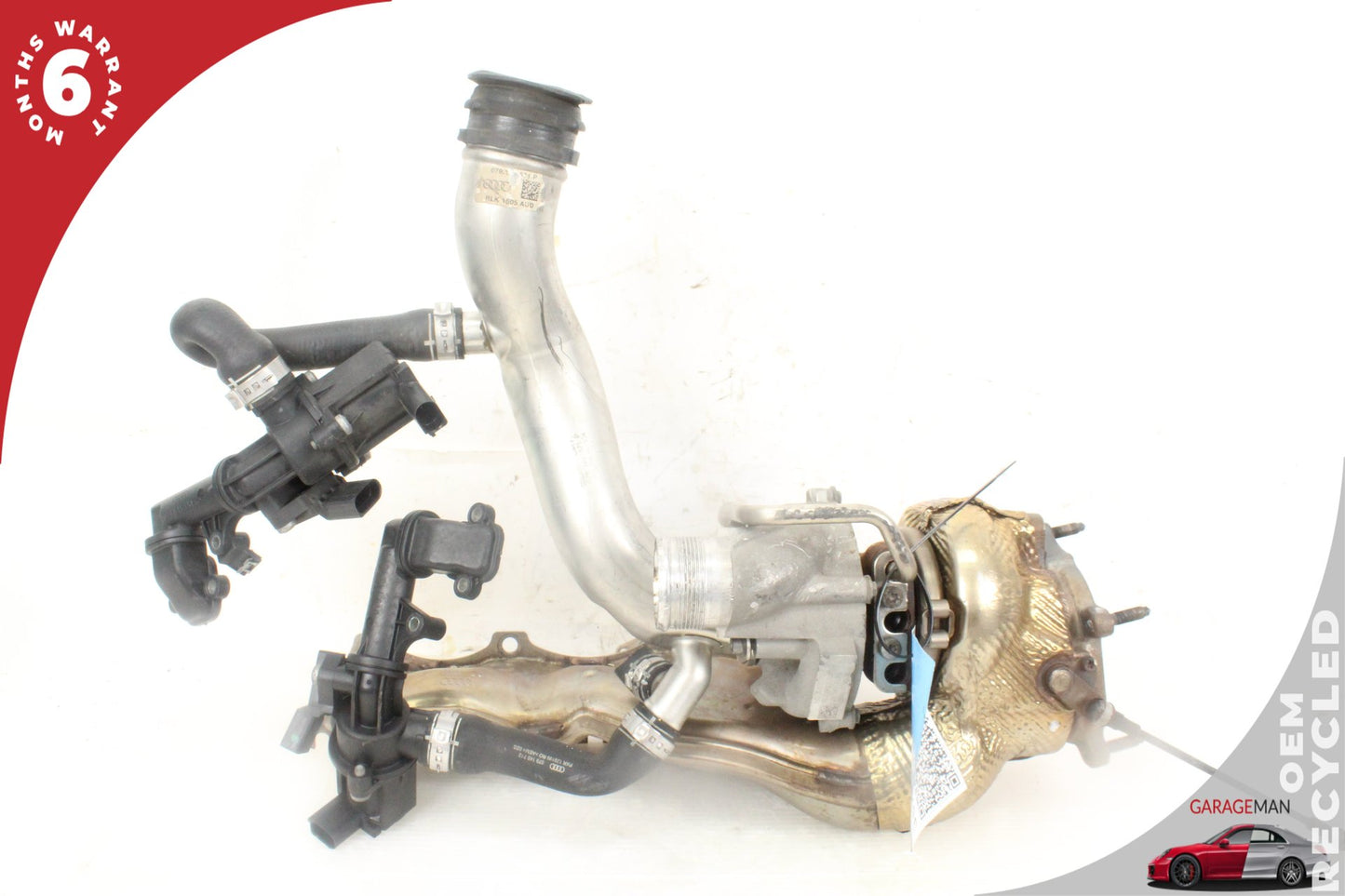 2013-2018 Audi A8 S8 S6 S7 Left Side Turbocharger Manifold 079145703E OEM