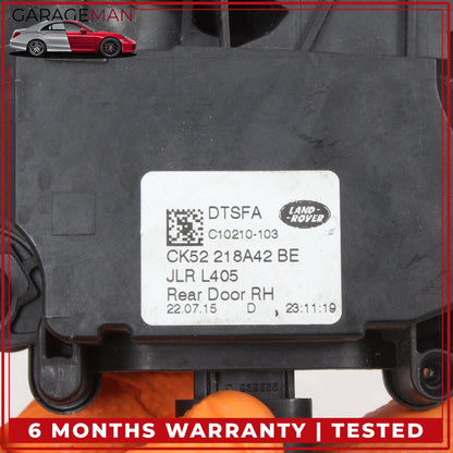 2013-2022 Range Rover L405 Rear Right Door Lock Latch Actuator w/ Handle OEM