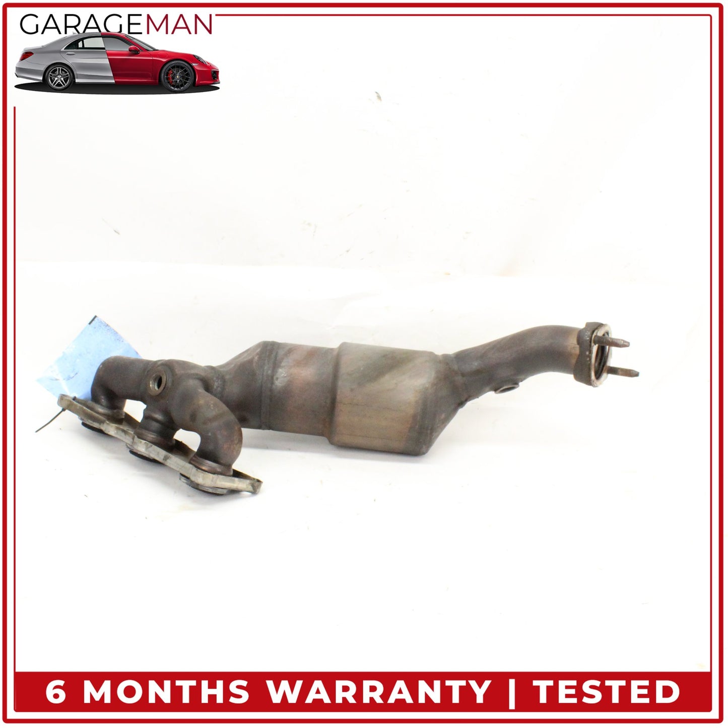 2011 BMW 528i F10 Sedan Exhaust Downpipe 7591446 OEM