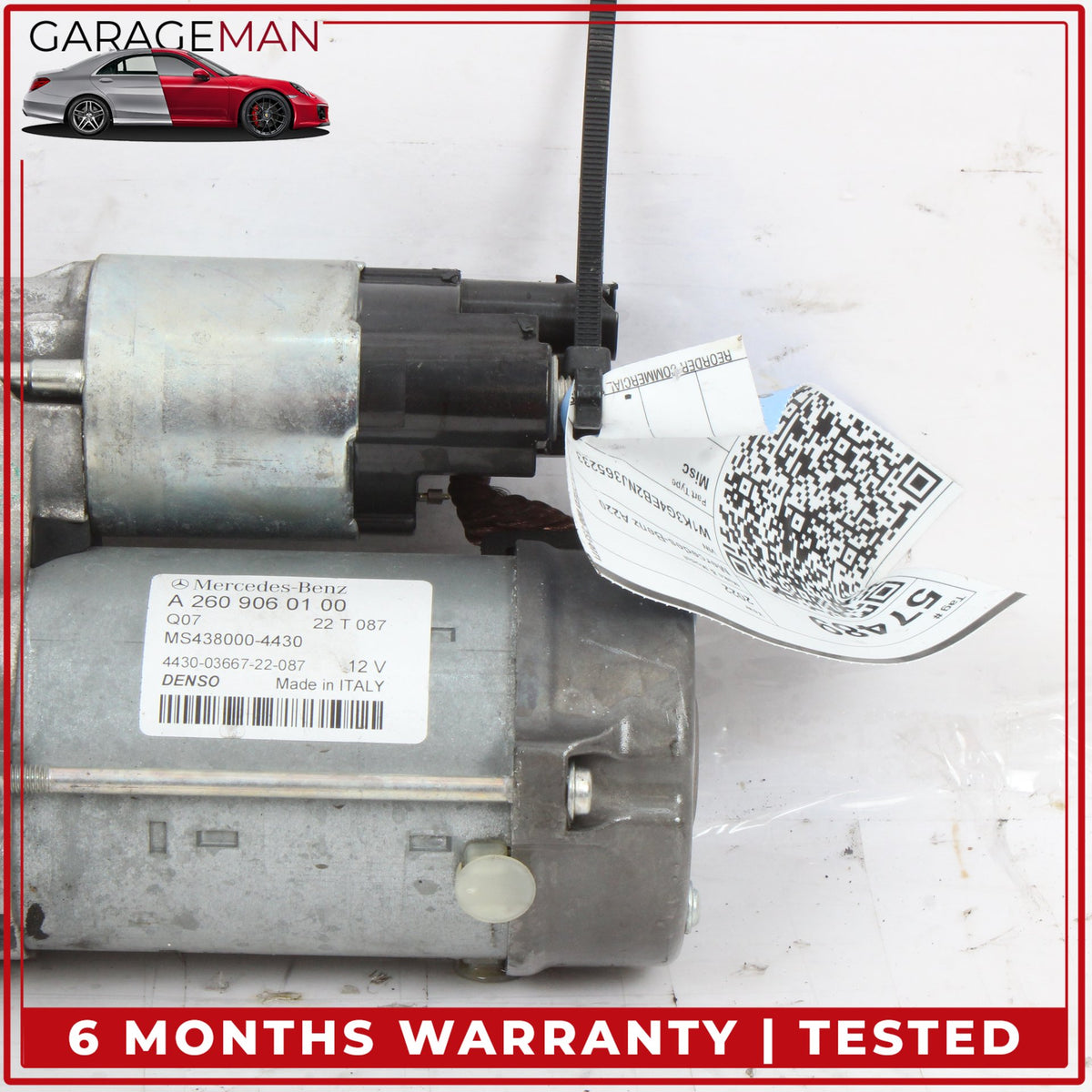 2019-2025 Mercedes W177 A220 CLA250 GLA250 Engine Motor Starter 2609060100 OEM