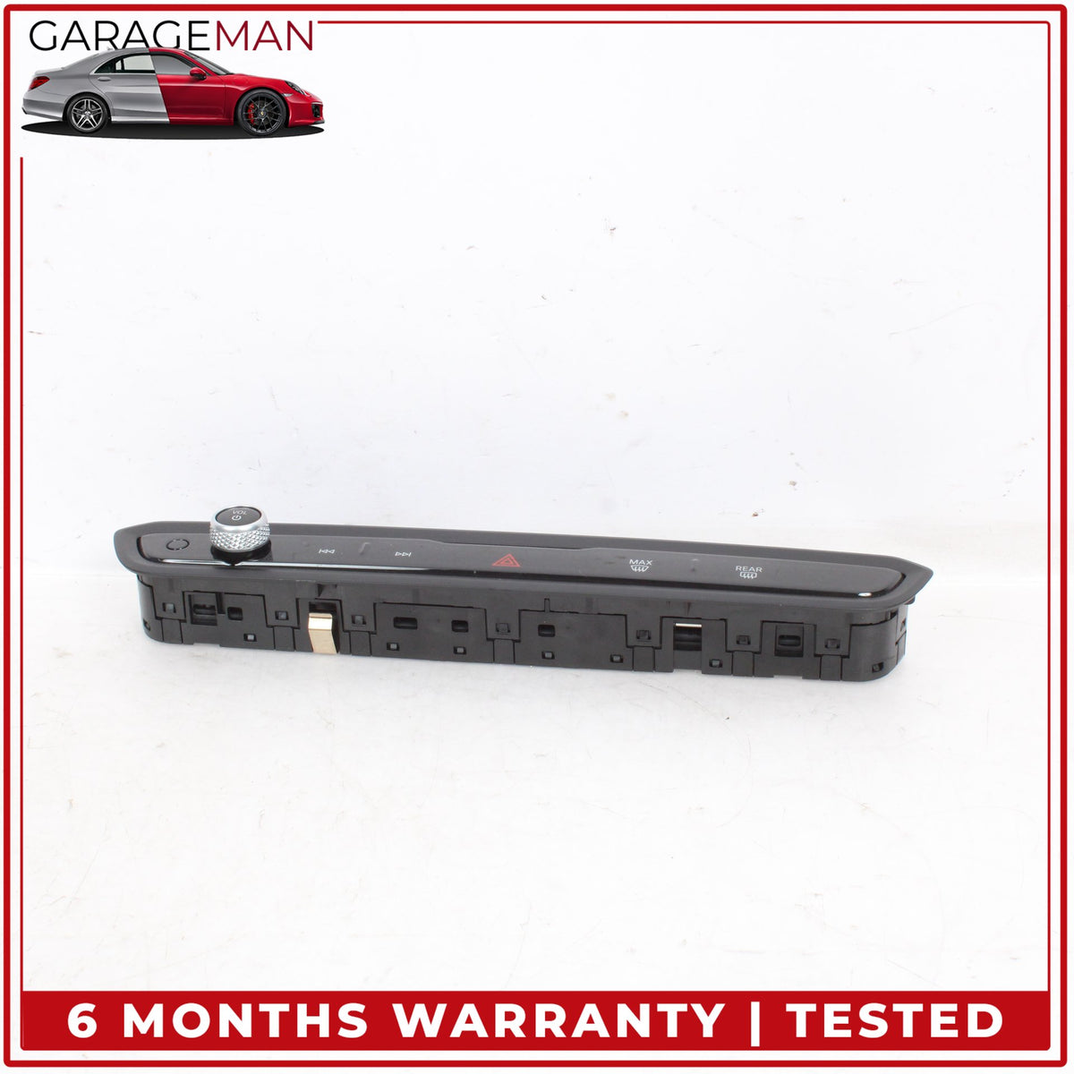 2019-2025 BMW M340i Front Audio Radio AC Heater Control Switch Panel 5A63F19 OEM