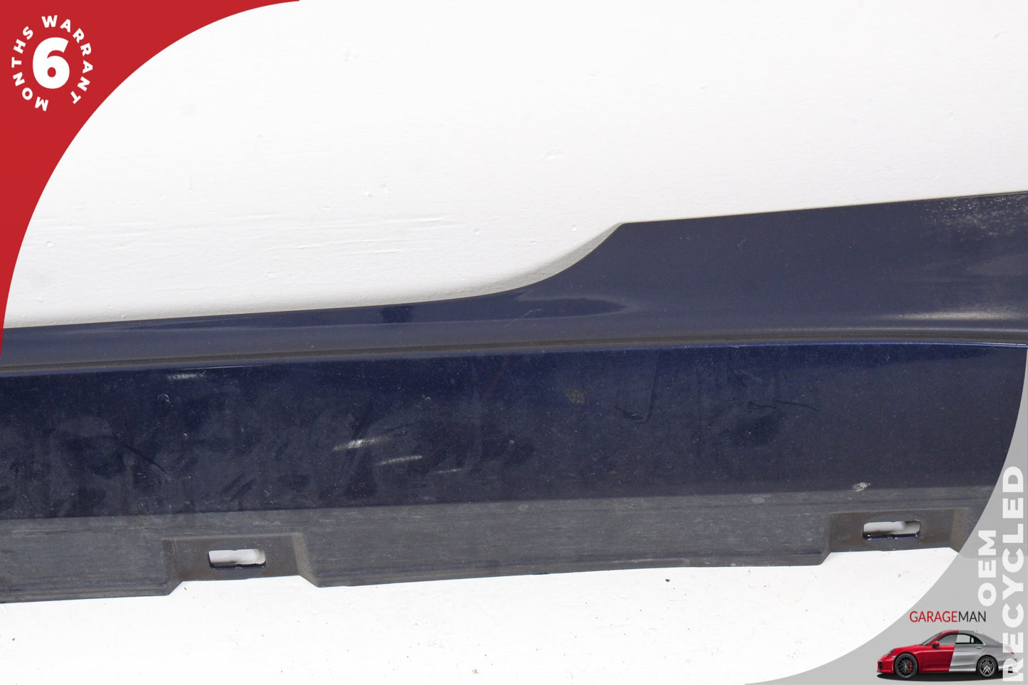 2020-2024 Audi S5 A5 Left Driver Side Rocker Panel Skirt Blue 8W7853855D OEM