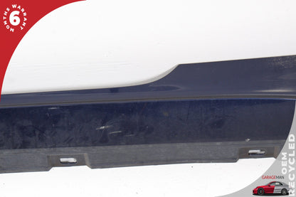 2020-2024 Audi S5 A5 Left Driver Side Rocker Panel Skirt Blue 8W7853855D OEM