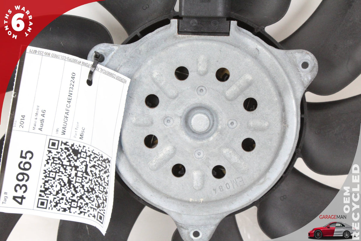 2012-2018 Audi A6 A7 Q3 Radiator Cooling Fan 8K0959455N OEM