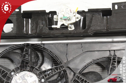 2013-2019 Fiat 500e Cooling Radiator Core Support w/ Fan Assembly 68089068AA