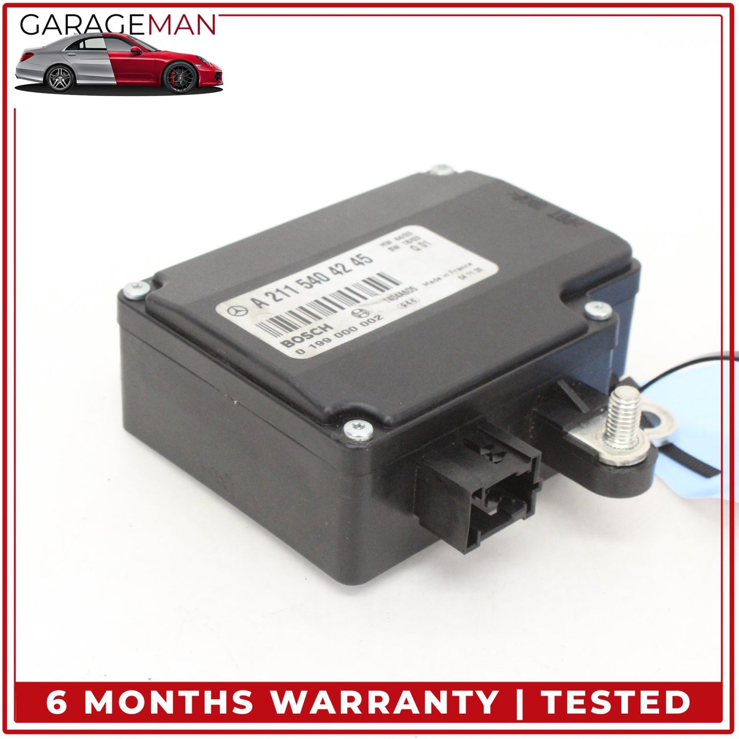 2003-2011 Mercedes-Benz E350 W211 Sedan Battery Stabilization Control Load Module 2115404245 OEM