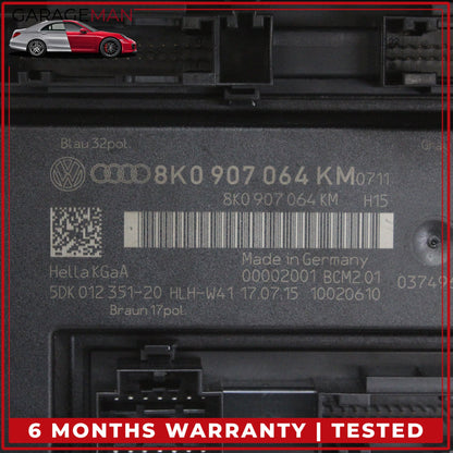 2013-2017 Audi A4 A5 BCM Body Comfort Control Module Unit 8K0907064KM OEM