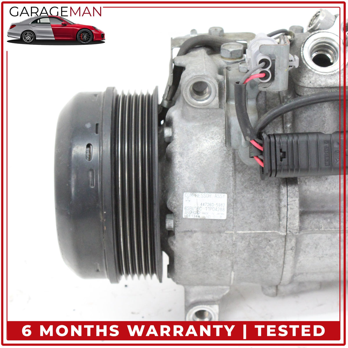 2012-2015 Mercedes W204 C250 AC A/C Air Conditioning Compressor 0032308511 OEM