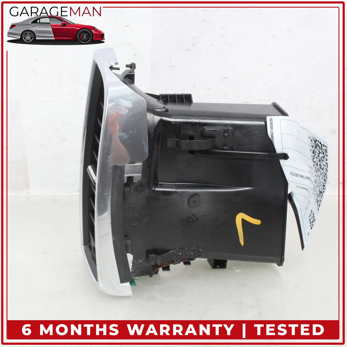 2010-2016 Porsche Panamera 970 Front Left Side Dash Inner AC A/C Air Vent OEM