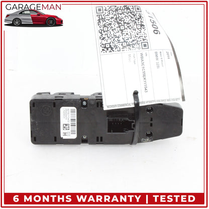 2012-2018 BMW 328i F30 Front Left Side Master Window Control Switch 9208111 OEM