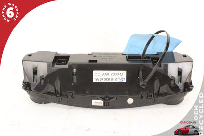 06-11 Mercedes-Benz CLS500 W219 A/C Heater Climate Control Unit 2198300785