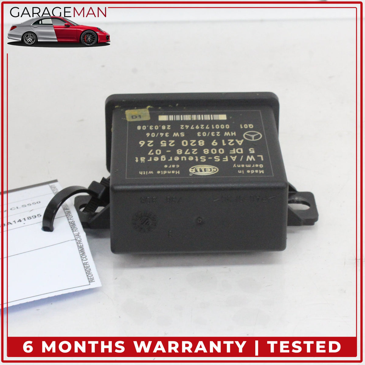 2006-2011 Mercedes W219 CLS550 Headlight Range Control Module 2198202526 OEM