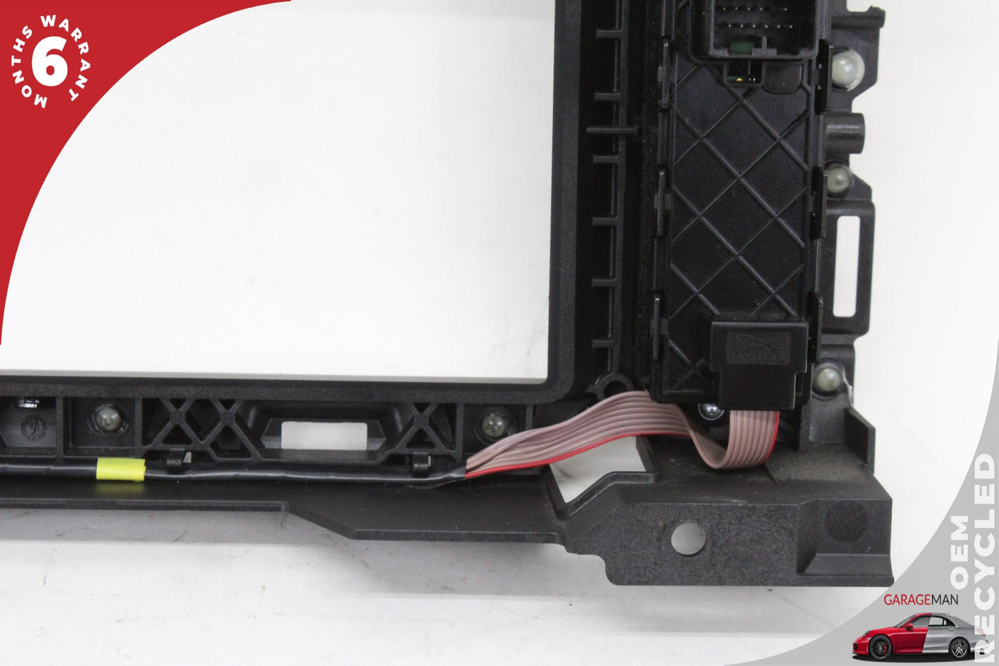 2016-2020 Jaguar XF X260 Front Center Dash Display Screen Trim w/ Switches OEM