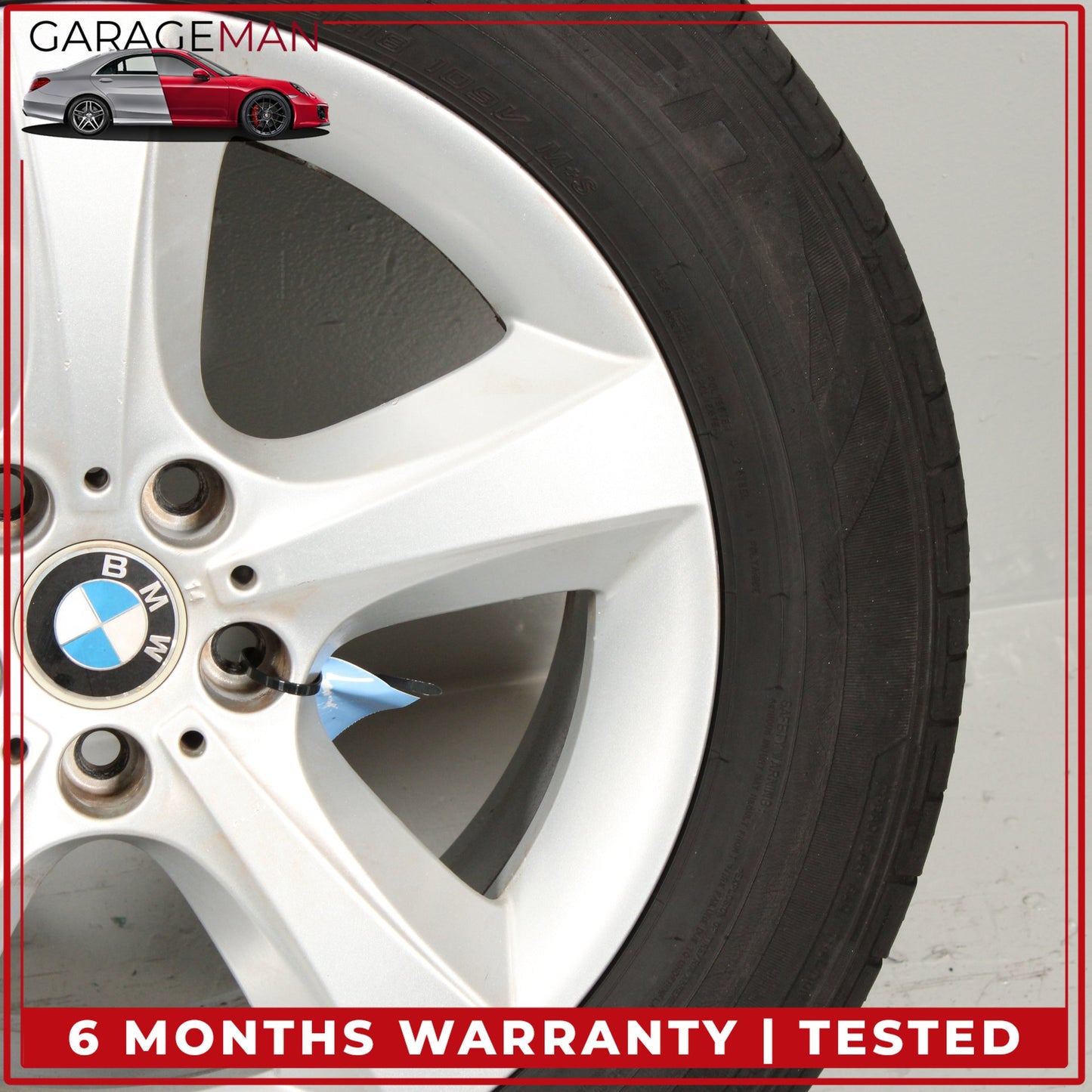 2007-2013 BMW X5 E70 Front or Rear Wheel Rim w/ Tire 8.5JX18EH2 IS46 6772243 OEM