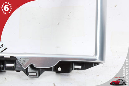 2012-2020 Tesla Model S Front Display Screen Trim w/ Switches 600890600C OEM