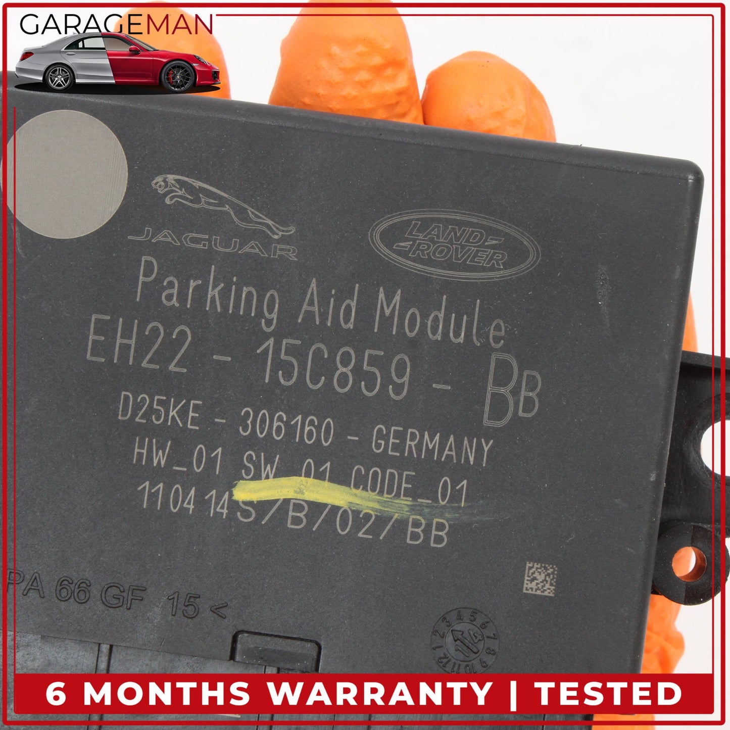 2014-2016 Land Rover LR4 L319 Parking Assist Control Module EH2215C859BB OEM