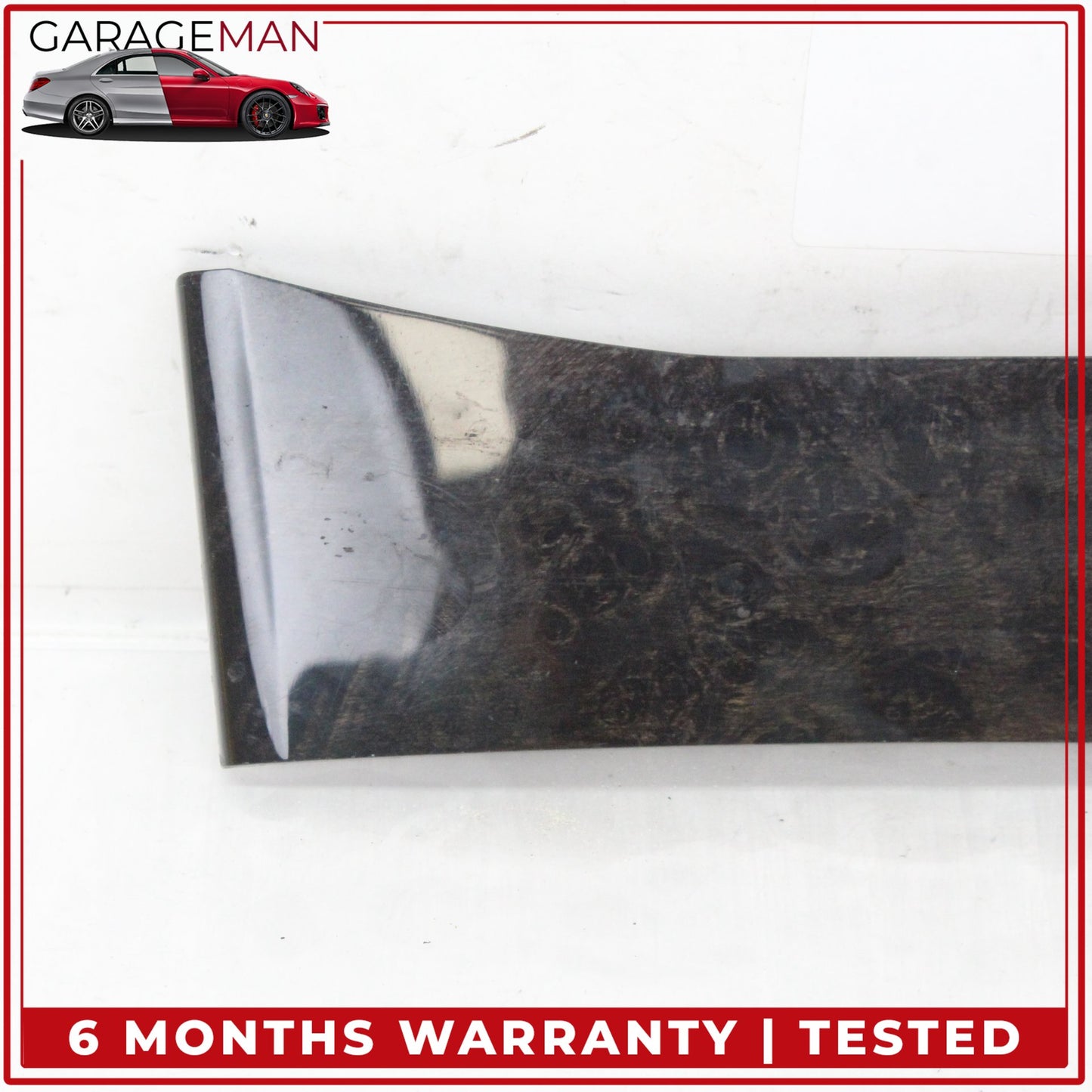 2014-2017 Mercedes W222 S550e S600 Front Trim Strip Cover Wood 2226890100 OEM