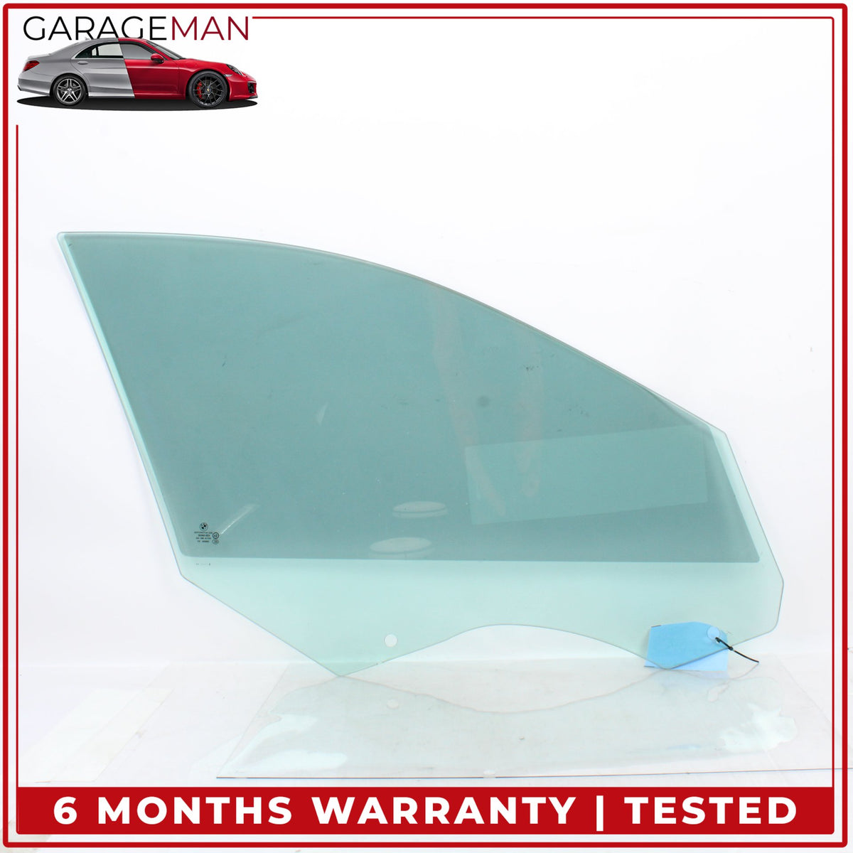 2011-2016 BMW 528i F10 Front Left Door Window Glass 7182109 OEM