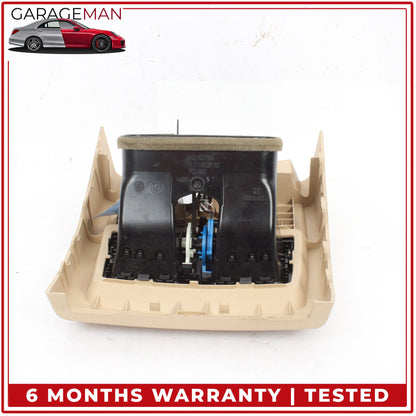 2012-2018 BMW 328i F30 Rear Center Console AC A/C Air Vent Trim 9207330 OEM