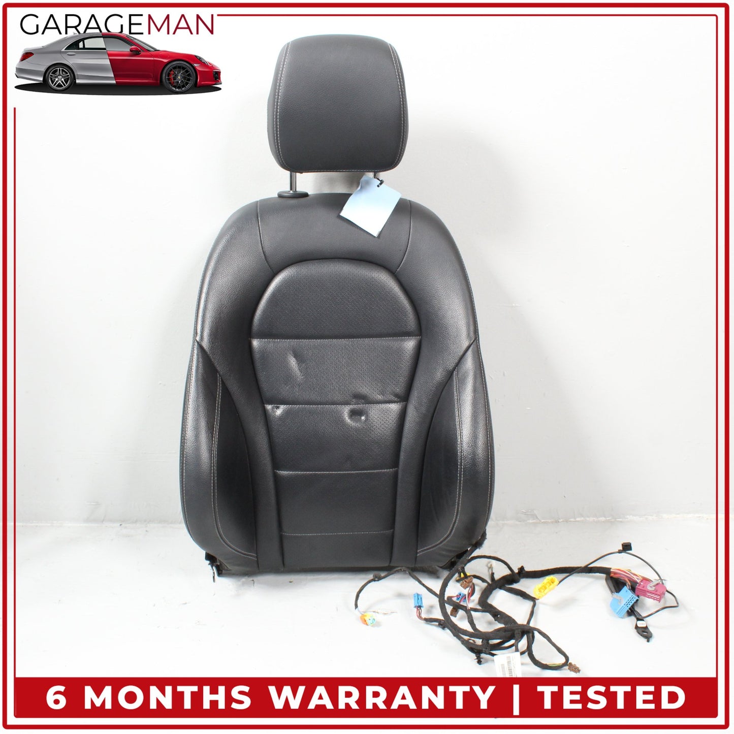2015-2018 Mercedes W205 C300 Front Left or Right Upper Seat Cushion w/ Head Rest