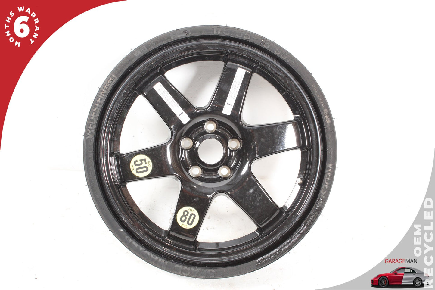 2014-2022 Maserati Ghibli Emergency Spare Tire Wheel Donut Rim 670010518 OEM