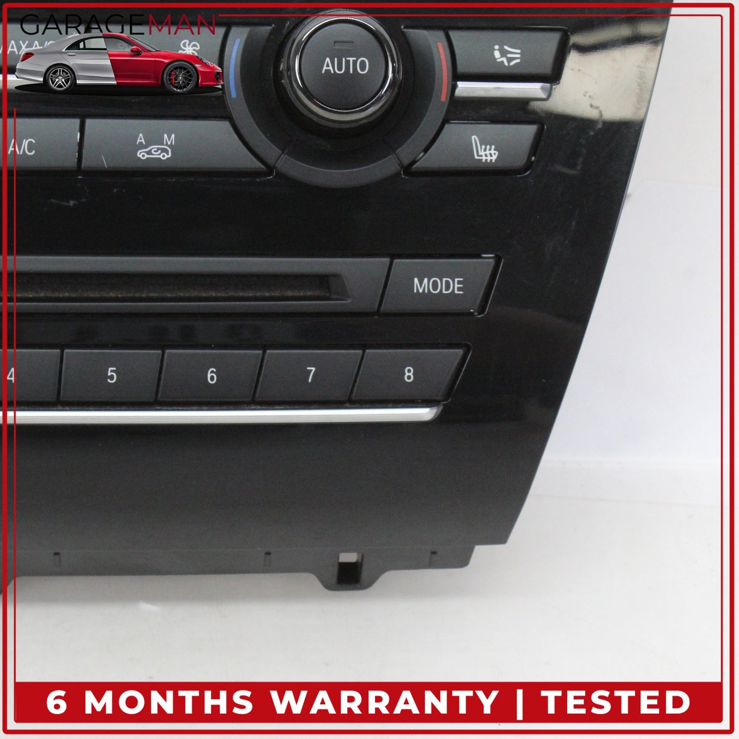 2014-2018 BMW X5 Front AC Climate Control Audio Radio Switch Panel 9321724 OEM