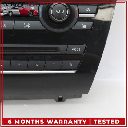 2014-2018 BMW X5 Front AC Climate Control Audio Radio Switch Panel 9321724 OEM