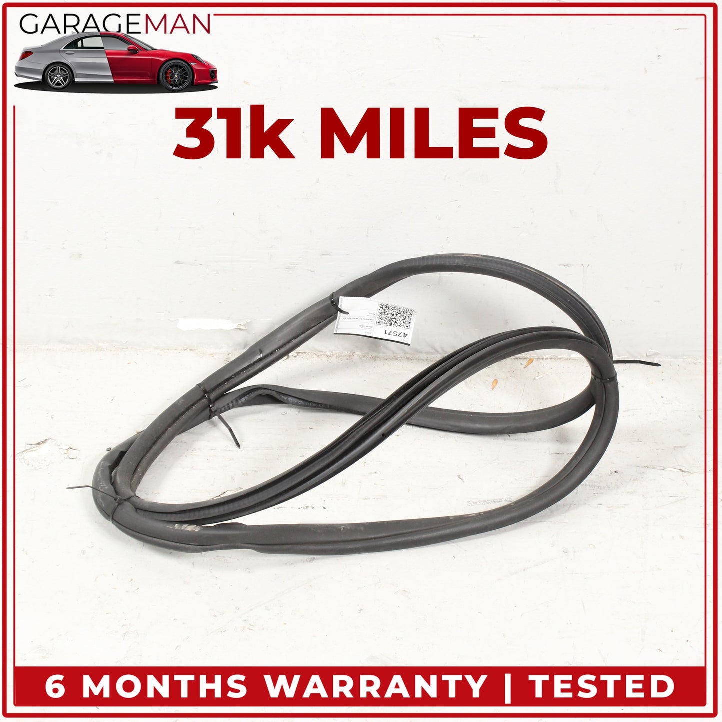 2019-2025 BMW 330i Front Left or Right Side Door Weather Strip Seal 7407373 OEM