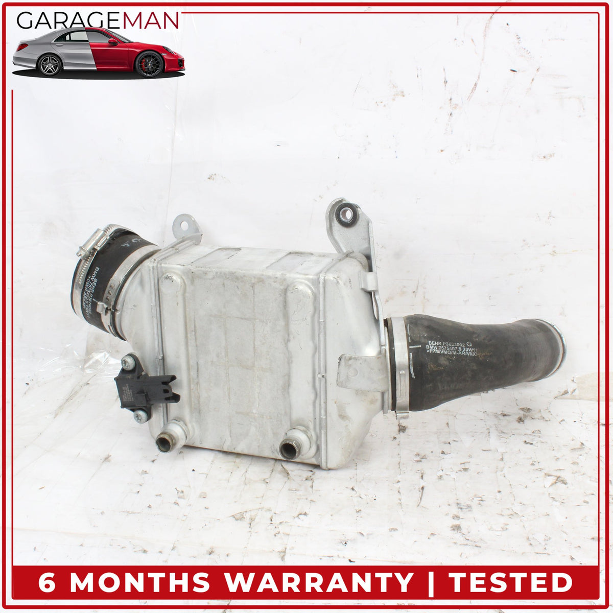 2008-2019 BMW 650i 550i X5 Left and Right Side Turbocharger Intercooler Set OEM