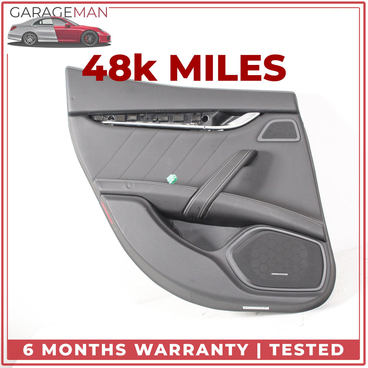 2014-2022 Maserati Ghibli M157 Rear Left Side Interior Door Trim Cover Panel OEM