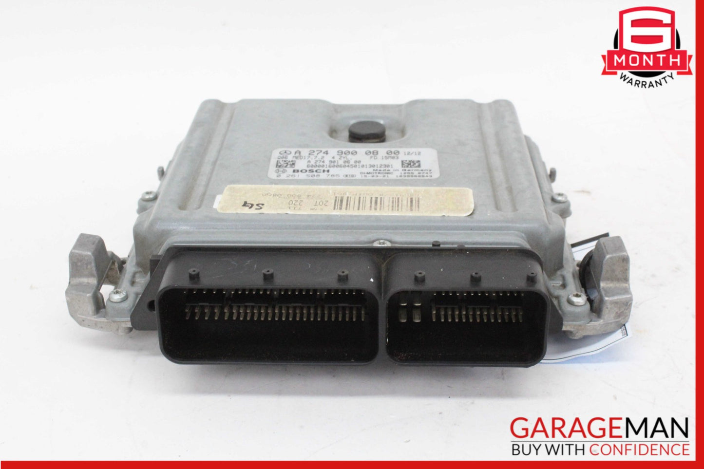 15-20 Mercedes W205 C300 M274 2.0L ECU ECM Engine Control Module OEM