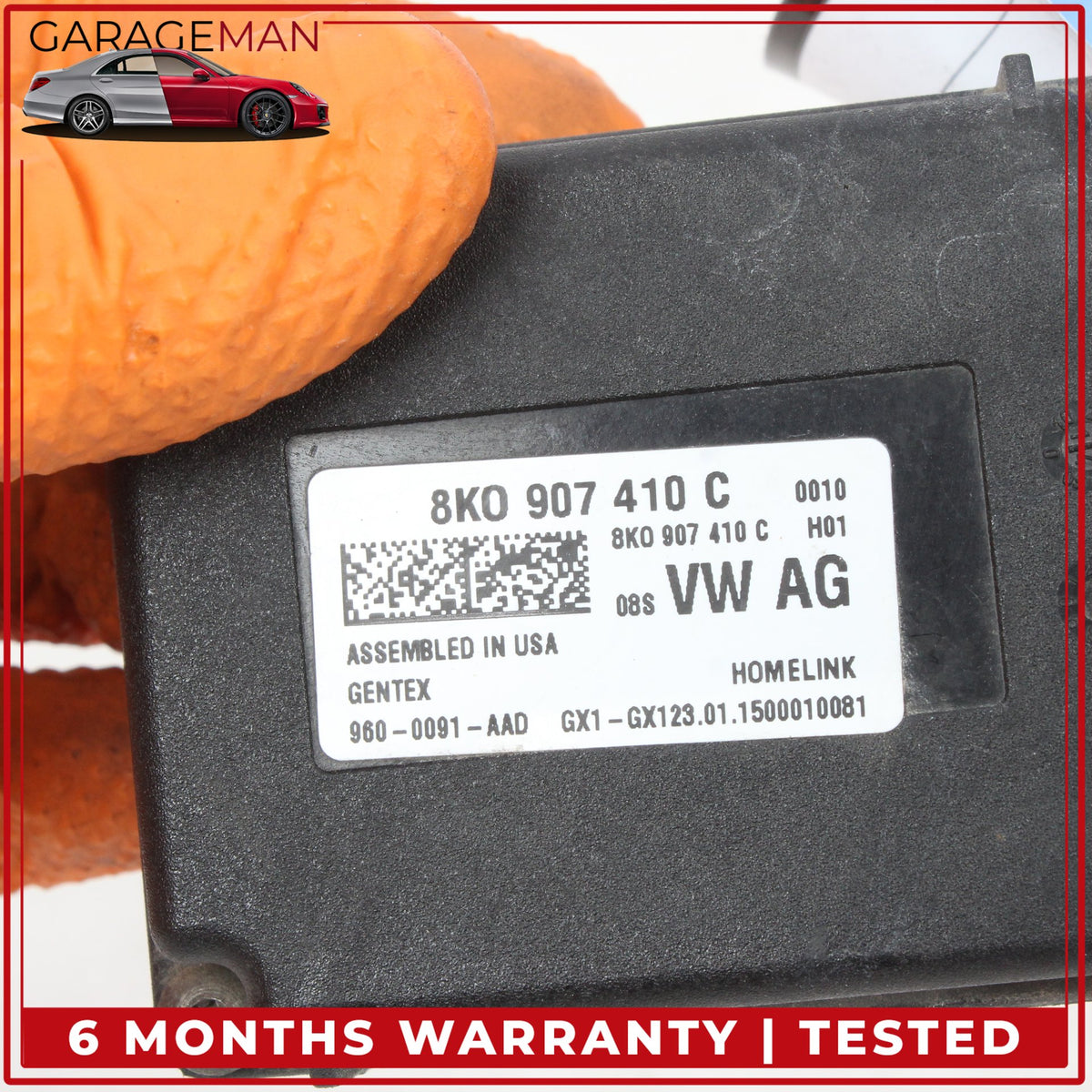 2008-2018 Audi Q7 HomeLink Garage Door Opener Control Module Unit 8K0907410C OEM