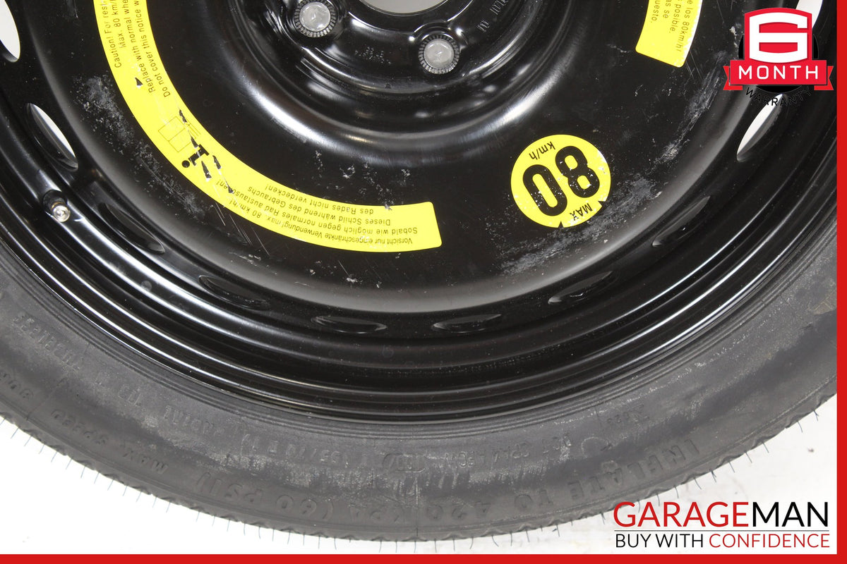 2007-2013 Mercedes W221 S550 Emergency Spare Tire Wheel Donut Rim 2214000202 OEM